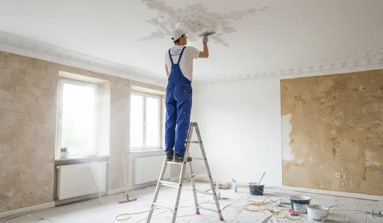 Stuckarbeiten Schwarzenbruck: Stuck fachgerecht an der Decke anbringen oder reparieren